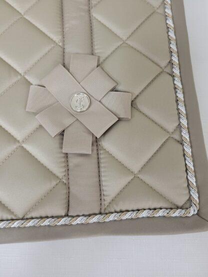 PS of Sweden Dressage Pad FULL Size, SAND, with Bow - New, with tags! - price reduced again!