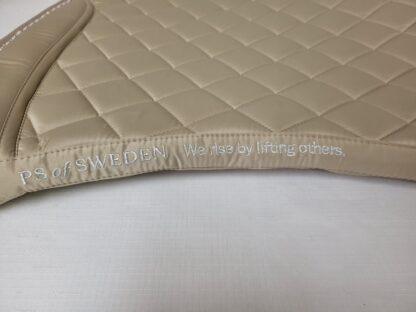 PS of Sweden Dressage Pad FULL Size, SAND, with Bow - New, with tags! - price reduced again! - Image 2