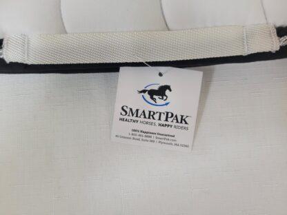 SmartPak Dressage Pad White with black/silver trim - New, with tags!