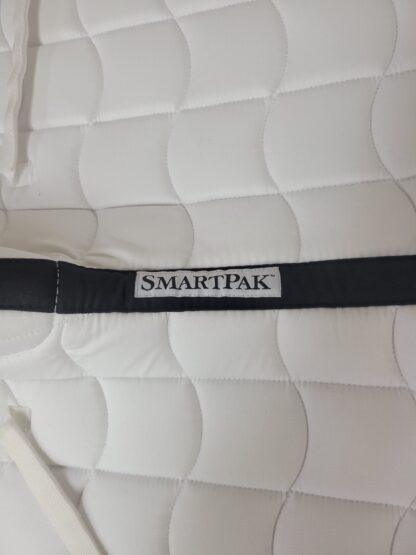 SmartPak Dressage Pad White with black/silver trim - New, with tags! - Image 5