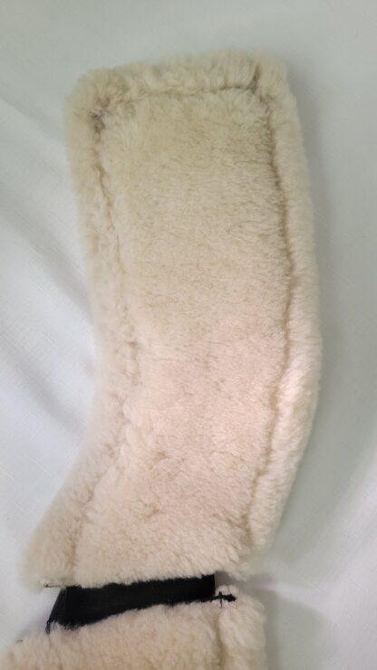 Total Saddle Fit Shoulder Relief Western Cinch, Black, wool fleece,  30" EUC - Image 11