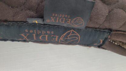 Edix Sheepskin Western Treeless Saddle Pad with shims - brown - L - Image 6