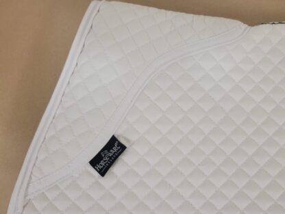 Horseware White Dressage Saddle Pad Rambo Handy Pad heavy cotton pad - New, with tags! - Image 3