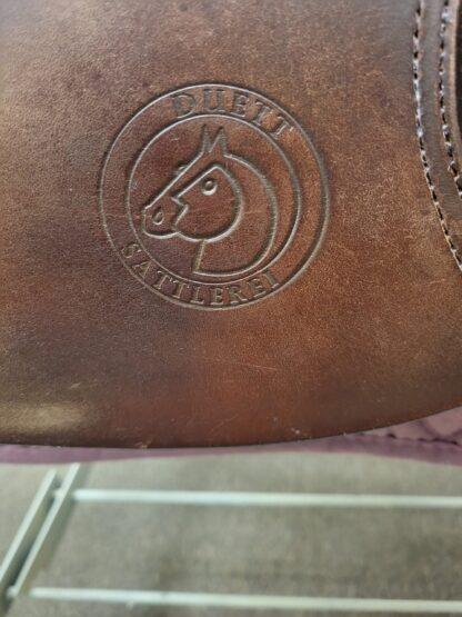 Duett Companion 2 Foxhunter A/P Trail English Saddle - 34 (wide), 17.5" seat, brown leather - Image 10