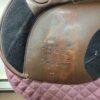 Duett Companion 2 Foxhunter A/P Trail English Saddle - 34 (wide), 17.5" seat, brown leather - Image 12