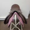 Duett Companion 2 Foxhunter A/P Trail English Saddle - 34 (wide), 17.5" seat, brown leather - Image 3