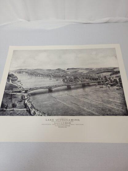 Suggested Steel Bridge at Lake Quinsigamond 1898