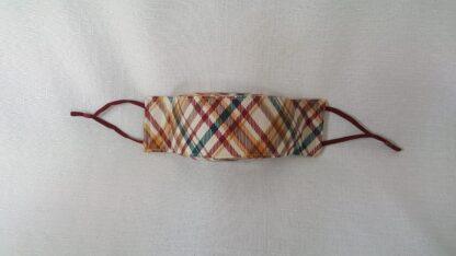 Face Mask - Adult Size Small - Plaid