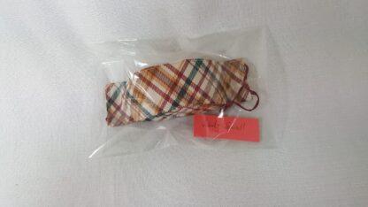 Face Mask - Adult Size Small - Plaid - Image 2