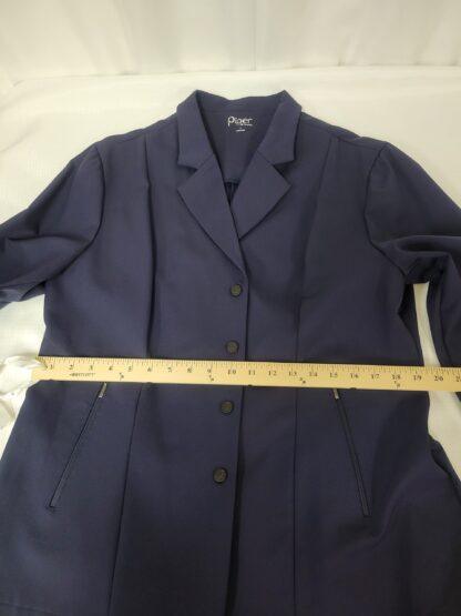 SmartPak Piper Softshell Show Coat, Navy Blue, sz 16 - Image 7