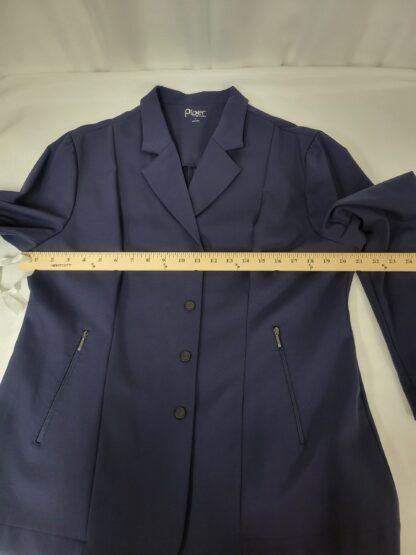 SmartPak Piper Softshell Show Coat, Navy Blue, sz 16 - Image 6