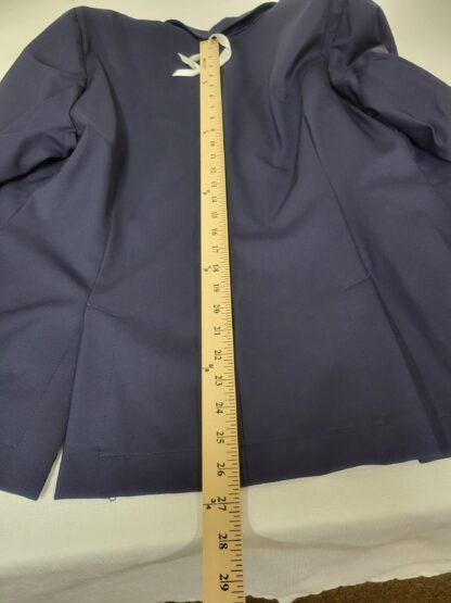 SmartPak Piper Softshell Show Coat, Navy Blue, sz 16 - Image 8