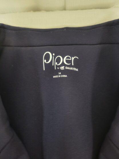 SmartPak Piper Classic Show Coat, Navy Blue, sz 14 - Image 2
